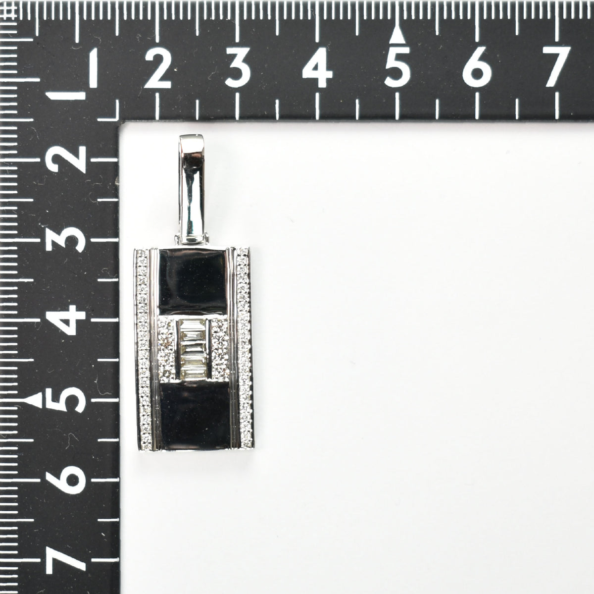 Pt900 ダイヤモンド　ペンダントトップ ペンダントトップ Pt900 ダイヤ付 (Type-OM)