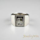 リング Pt900 ダイヤ付 (Type-RC)