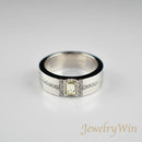 リング Pt900 ダイヤ付 (Type-TP)