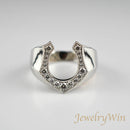 リング Pt900 ダイヤ付 (Type-UA)